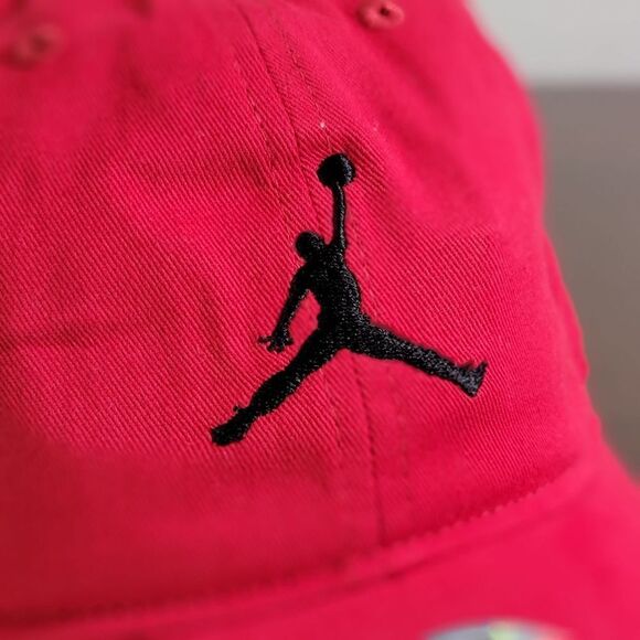 Air Jordan 1 2 3 4 5 6 8 11 13 OG Retro Bred Chicago Dad Hat Cap Red Black New - Picture 2 of 8